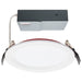 SATCO 13W LED Fire Rated 6" Downlight CCT Selectable 120V Dimmable REMOTE DRIVER - ROUND/WHITE S11867