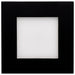 SATCO 10W LED SLIMFIT 4" DOWNLIGHT CCT SELECTABLE - SQUARE/BLACK S11876