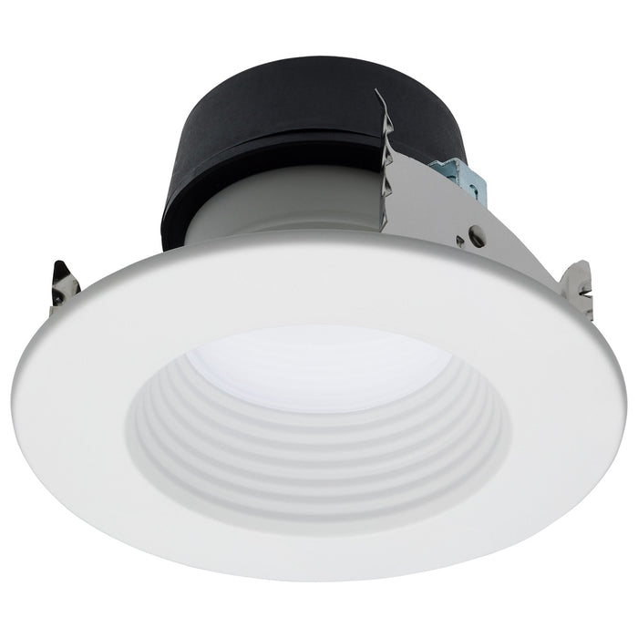 Field Selectable LED Downlight Retrofit - Deep Baffle - 5.8/7/9.5 Watts - 27K/30K/35K/40K/50K CCT - 4 Inch - Round Shape