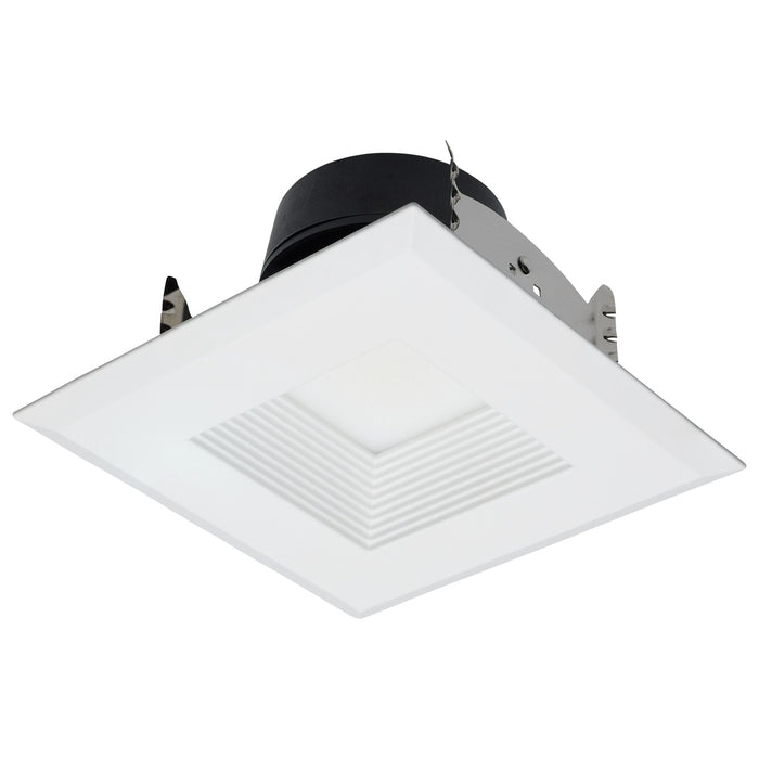 Field Selectable LED Downlight Retrofit - Deep Baffle - 5.8/7/9.5 Watts - 27K/30K/35K/40K/50K CCT - 4 Inch - Square Shape