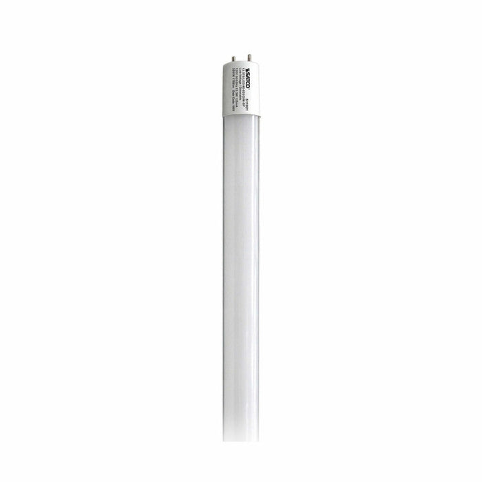 SATCO 13.5 Watt T8 LED - 3500K - Medium Bi Pin base - 50000 Average rated hours - 1700 Lumens - Dimmable - Type B - Ballast Bypass - Single Ended Wiring - 25-Pack S11921