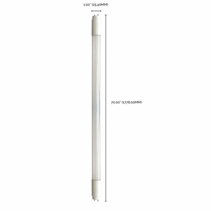 SATCO 30 Watt T8 LED - Type B Ballast Bypass - G13 Bi-Pin Base - 80 CRI - 4000K - Single Ended - 10-Pack S11955