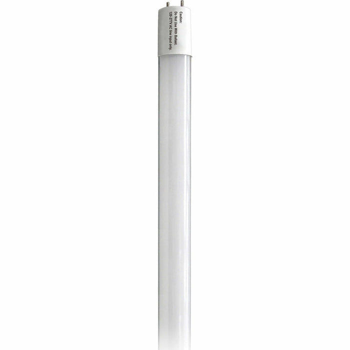 SATCO 10.5 Watt T8 LED - 4Ft - 3000K - Medium Bi Pin base - 50000 Average rated hours - 1700 Lumens - Type B - Ballast Bypass - Single or Double Ended Wiring - 25-Pack S11960