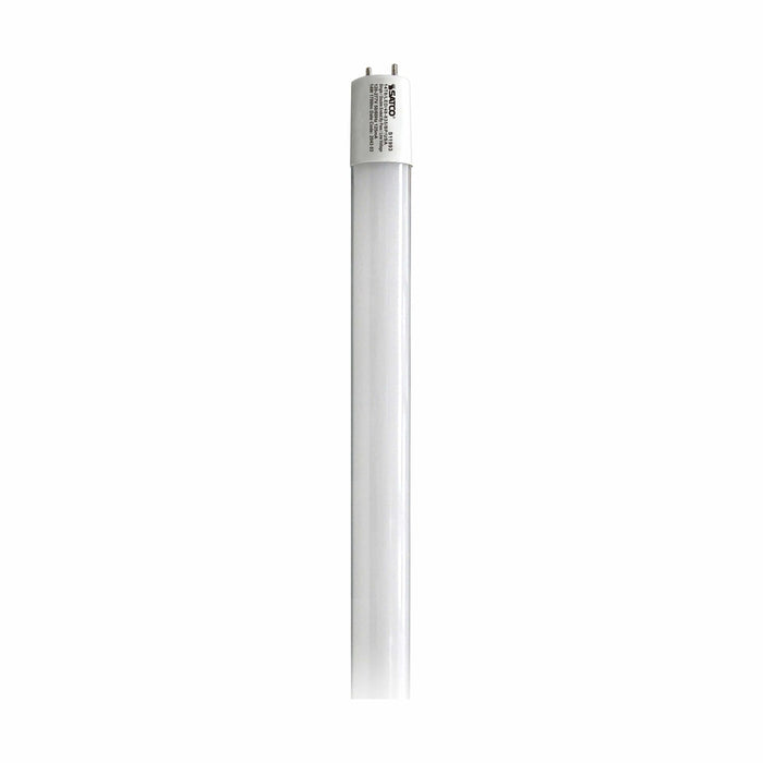 SATCO 14 Watt - 48 Inch - T8 LED - 3500K - Medium Bi Pin base - 82 CRI - 50000 Average rated hours -Type B Ballast Bypass - 1700 Lumens - Assembled in the USA - 25-Pack S11993