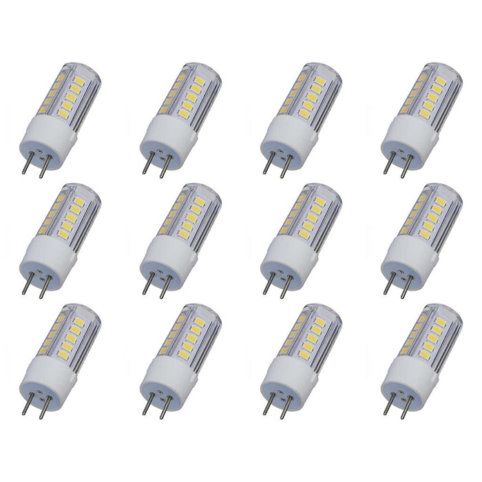 4.5W Mini LED - GY6.35 Base - 5000K - Clear Finish - 12V - 12PK