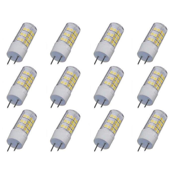 4.5W Mini LED - G8 Base - 5000K - Clear Finish - 120V - 12PK