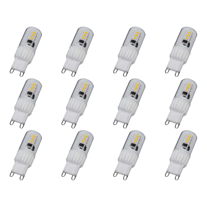 3.5W Mini LED - G9 Base - 5000K - Clear Finish - 120V - 12PK