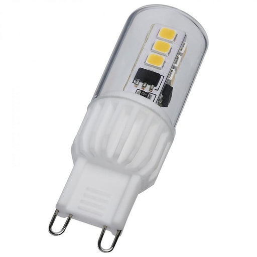 SATCO 3.5 Watt Mini LED - G9 Base - 3000K - Clear Finish - 120 Volt S12128