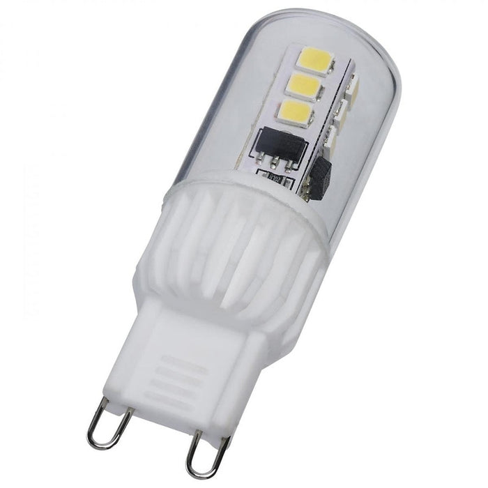 SATCO 3.5 Watt Mini LED - G9 Base - 5000K - Clear Finish - 120 Volt S12129