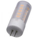 SATCO 3 Watt T5 LED - Frost Finish - Bi Pin G4 Base - 3000K - 12 Volt S12313