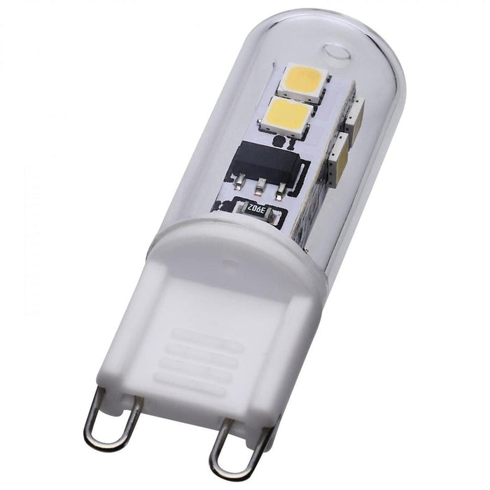 SATCO 2 Watt T4 LED - Clear Finish - G9 Base - 5000K - 120 Volt S12329