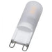 SATCO 2 Watt T4 LED - Frost Finish - G9 Base - 3000K - 120 Volt S12330