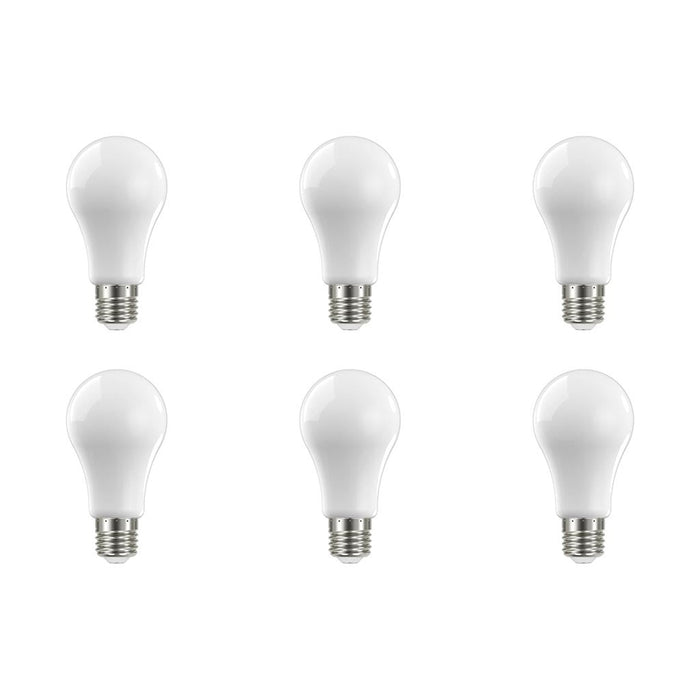 13.5W LED A19 - Soft White - Medium Base - 3000K - 90 CRI - 120V - 6-Pack