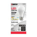 SATCO 13.5 Watt LED A19 - Soft White - Medium Base - 3000K - 90 CRI - 120 Volt S12434