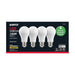 SATCO 13.5 Watt A19 LED - 100 Watt Replacement - Soft White - Medium base - 2700K - 120 Volt - 4-Pack S12440