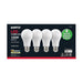 SATCO 13.5 Watt A19 LED - 100 Watt Replacement - Soft White - Medium base - 3000K - 120 Volt - 4-Pack S12441