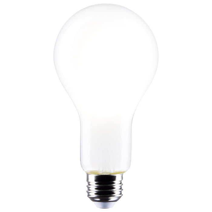 SATCO 21 Watt - A23 LED - Frost Finish - Medium base - 4000K - 120 Volt S12451