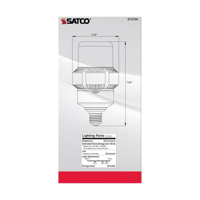 A-Plus 45 Watt - A-Plus 32 - LED - CCT Selectable and Wattage Selectable - Medium base - Type B - Ballast Bypass - ColorQuick Technology - PowerQuick Technology S13164