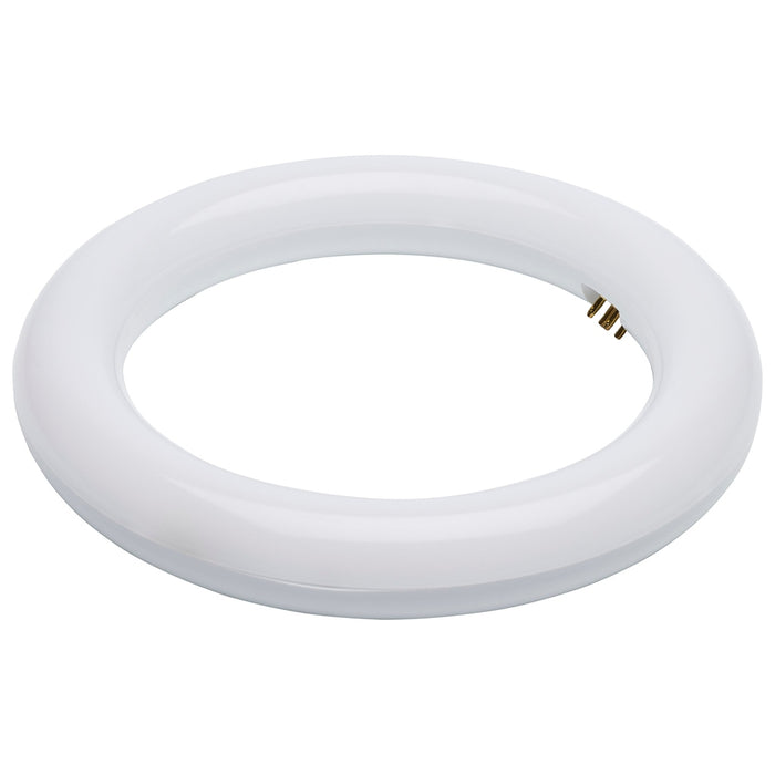 LED Circline - 11 Watt - T9 - 3000K/4000K/6500K CCT Selectable - G10q Base - 120-277 Volt - 12-Pack