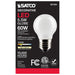 SATCO 5.5 Watt G16.5 LED - White - Medium base - 90 CRI - 3000K - 120 Volt - 6-Pack S21224-6