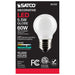 SATCO 5.5 Watt G16.5 LED - White - Medium base - 90 CRI - 4000K - 120 Volt S21225