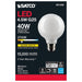 SATCO 4.5 Watt G25 LED - White - Medium base - 90 CRI - 2700K - 120 Volt S21230