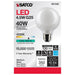 SATCO 4.5 Watt G25 LED - White - Medium base - 90 CRI - 4000K - 120 Volt S21232