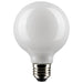 SATCO 4.5 Watt G25 LED - White - Medium base - 90 CRI - 5000K - 120 Volt S21233