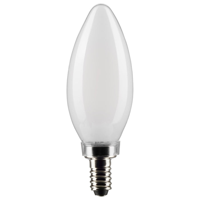 SATCO 4 Watt B11 LED - Frost - Candelabra base - 90 CRI - 4000K - 120 Volt S21271