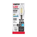 SATCO 5.5 Watt B11 LED - Clear - Candelabra base - 90 CRI - 5000K - 120 Volt - 6-Pack S21277-6