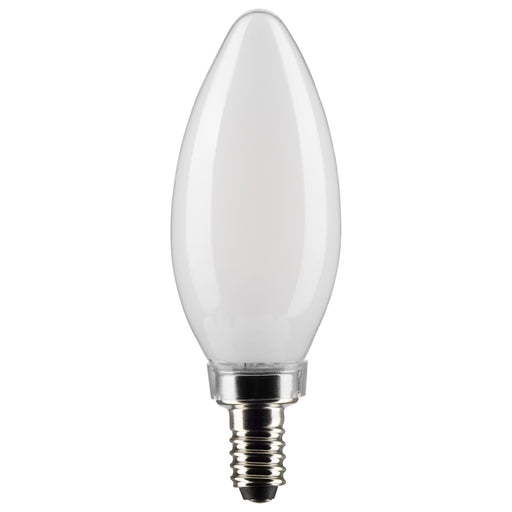 SATCO 5.5 Watt B11 LED - Frost - Candelabra base - 90 CRI - 3000K - 120 Volt S21279