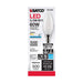 SATCO 5.5 Watt B11 LED - Frost - Candelabra base - 90 CRI - 5000K - 120 Volt S21281