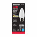 SATCO 4 Watt B11 LED - Frost - Medium base - 90 CRI - 3000K - 120 Volt S21288