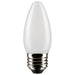 SATCO 4 Watt B11 LED - Frost - Medium base - 90 CRI - 4000K - 120 Volt S21289