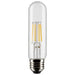 SATCO 5.5 Watt T10 LED - Clear - Medium base - 90 CRI - 3000K - 120 Volt S21345