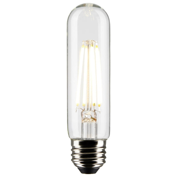 SATCO 8 Watt T10 LED - Clear - Medium base - 90 CRI - 2700K - 120 Volt S21350