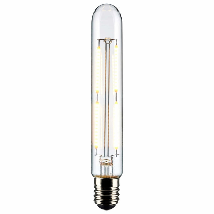 SATCO 4 Watt T6.5 LED - Clear - Intermediate Base - 3000K - 400 Lumens - 120 Volt S21370