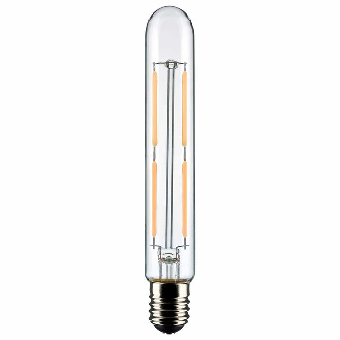 SATCO 4 Watt T6.5 LED - Clear - Intermediate Base - 3000K - 400 Lumens - 120 Volt S21370