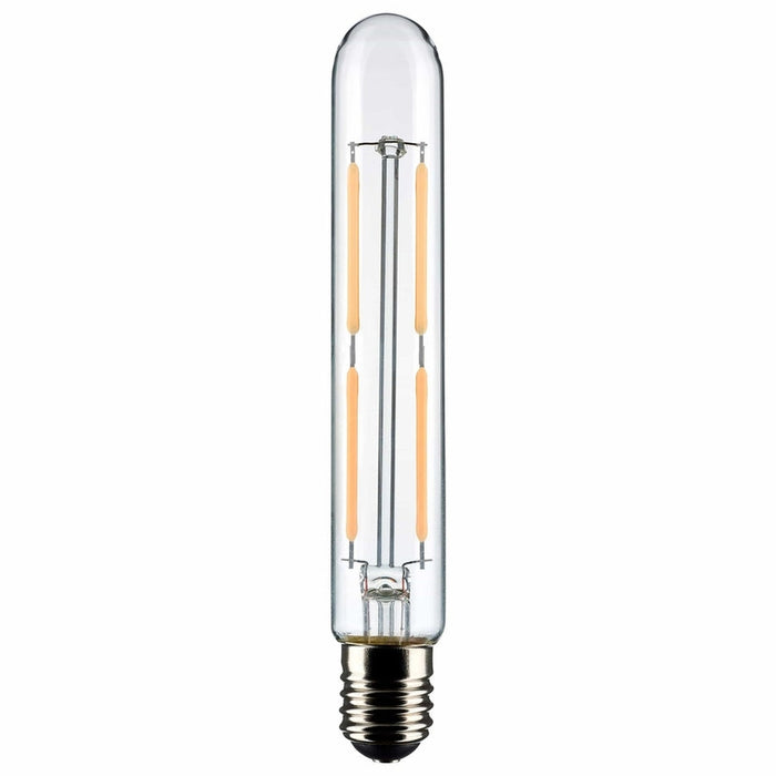 SATCO 4 Watt T6.5 LED - Clear - Intermediate Base - 4000K - 400 Lumens - 120 Volt S21371