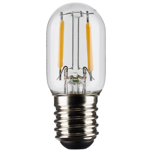 SATCO 3 Watt T6.5 LED - Clear - Intermediate Base - 200 Lumens - 2700K S21859