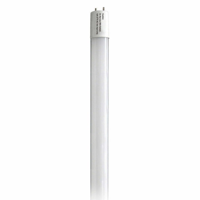 SATCO 14 Watt T8 LED - 4 Foot - 6500K - Medium Bi Pin base - 50000 Average rated hours - 1800 Lumens - Type B - Ballast Bypass - Single or Double Ended Wiring - 25-Pack S21924