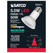 SATCO 5.5 Watt PAR20 LED - 90 CRI - 4000K - 40 deg. Beam Angle - Medium base - 120 Volt S22211