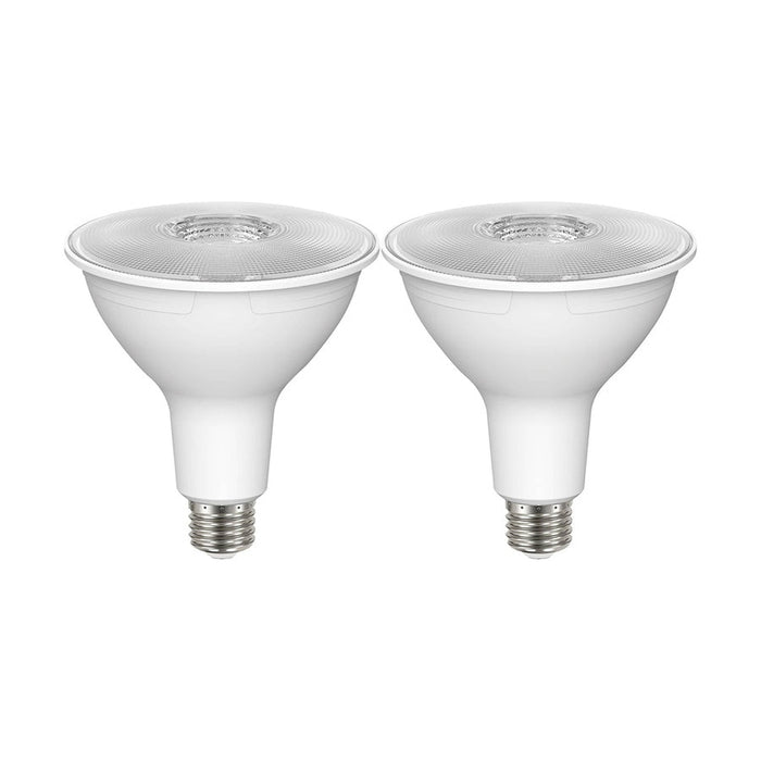 SATCO 11.5 Watt PAR38 LED - 90 CRI - 3000K - 40 deg. Beam Angle - Medium base - 120 Volt - Pack of 2 S22219