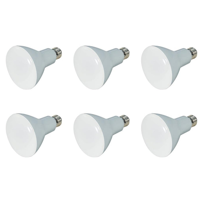 7.5W - BR30 LED - 3500K - Medium base - 120V - 6-Pack