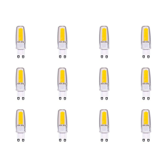 4W - JCD LED - 3000K - G9 base - 120-130V - 12-Pack