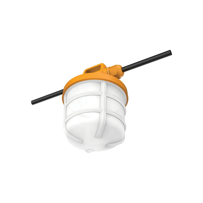 50 Watt LED High-Lumen Industrial / Commercial String Light - 5 Inter-Connected Lamps - 5000K