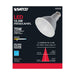 SATCO 12.5 Watt - PAR30LN LED - 3000K - 25 deg. Beam Angle - Medium base - 120 Volt S29426