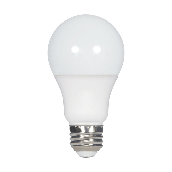 SATCO 9.5 Watt - A19 LED - Frosted - 2700K Medium base - 220 deg. Beam Angle - 120 Volt - Non-Dimmable S29593