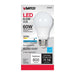 SATCO 9.5 Watt - A19 LED - Frosted - 5000K Medium base - 220 deg. Beam Angle - 120 Volt - Non-Dimmable S29595