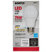 SATCO 11 Watt - A19 LED - 3000K - Medium base - 220 deg. Beam Angle - 120 Volt S29811